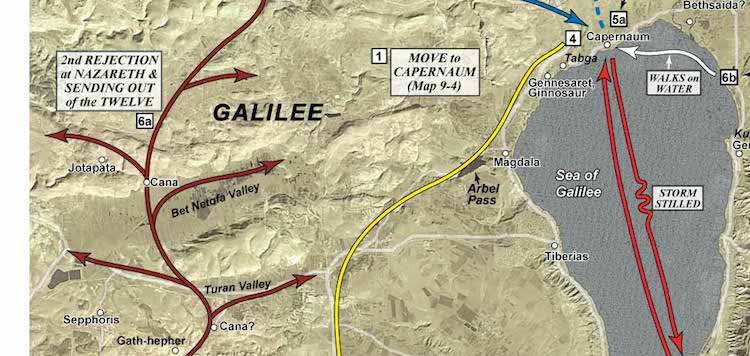 Map of Bet Netofa Valley