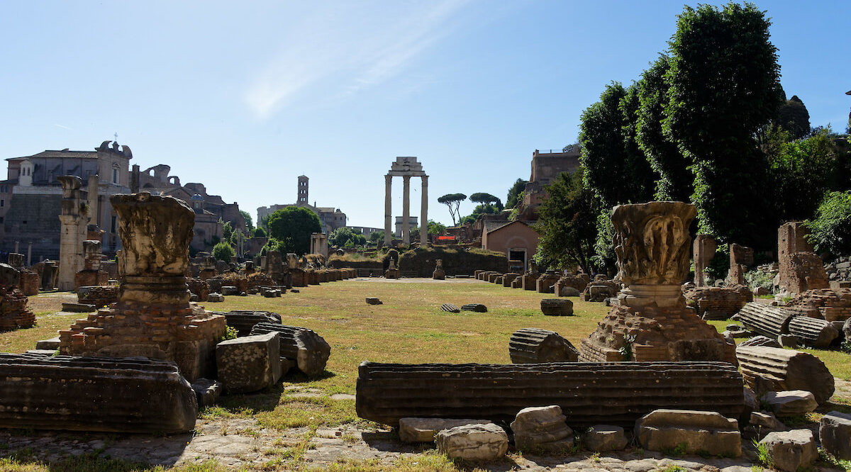 Basilica Julia, where Paul was condemned