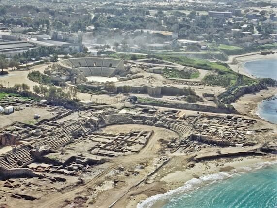 Caesarea amphitheater and theater