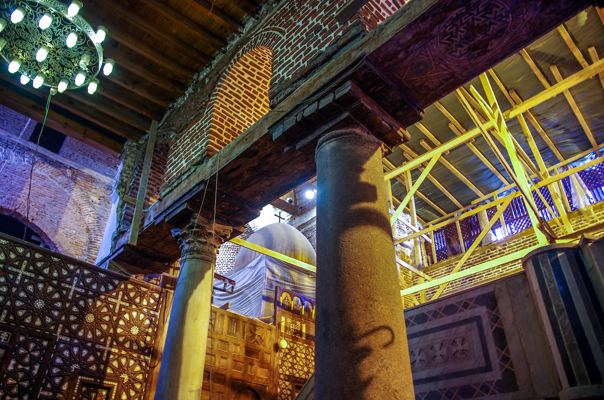 Church of Abu Sarga in Cairo -- Jesus in Egypt