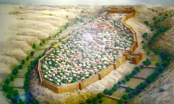 City of David graphic