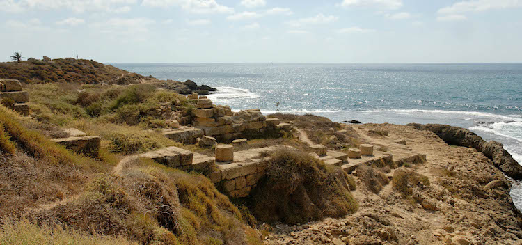 The temples area at Dor