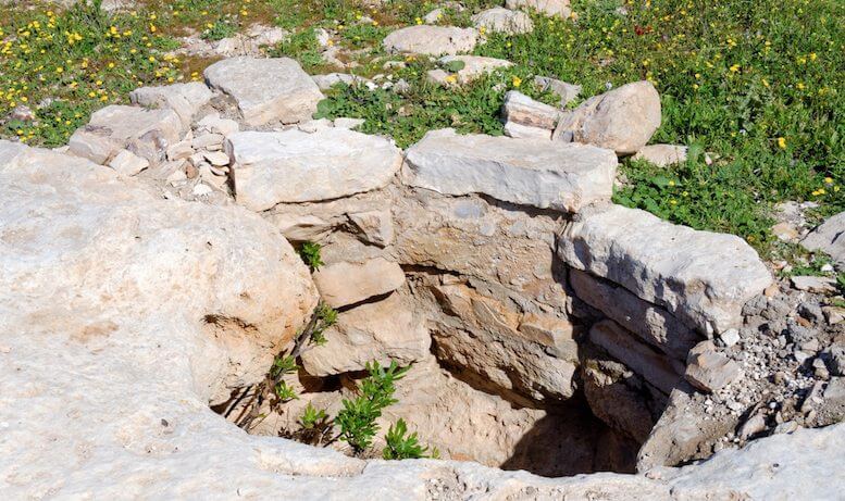 Example of a Cistern in Ataroth