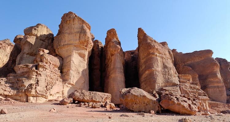 Exploring Israel's Timna Park