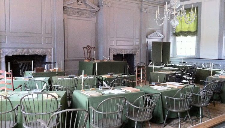 Independence Hall interior