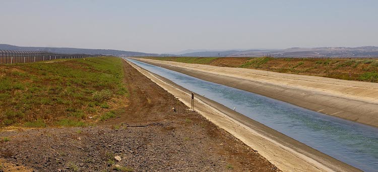 Israel National Water Carrier in the Bet Netofa Valley