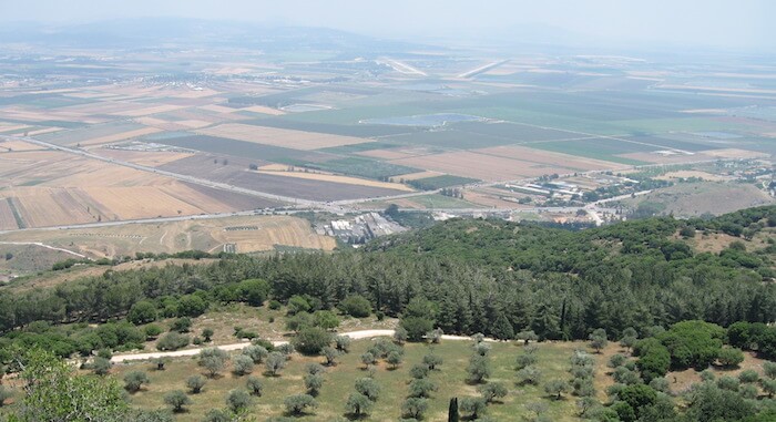 Jezreel Valley from Mt. Carmel