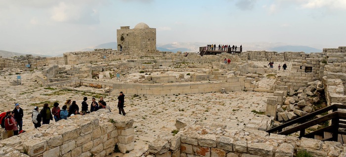 Mount Gerizim summit Byzantine church.