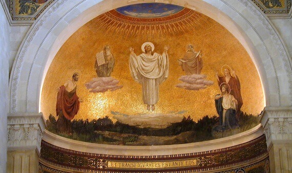 Mount Tabor Basilica of Transfiguration mural