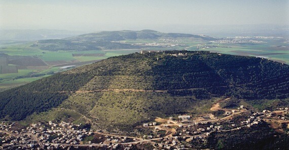 Mount Tabor from north