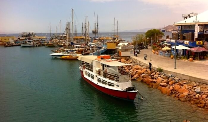 Boat at Eilat