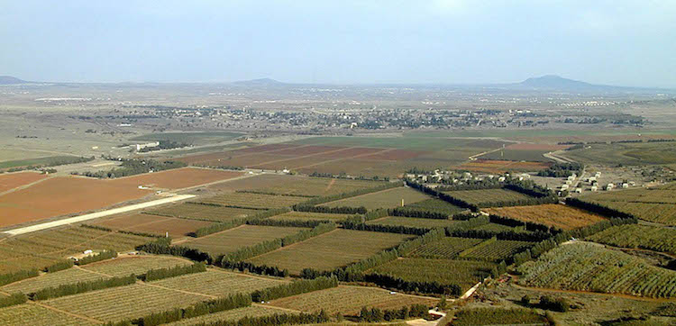 Panorama from Mount Bental