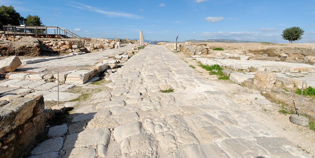 Sepphoris Cardo Street