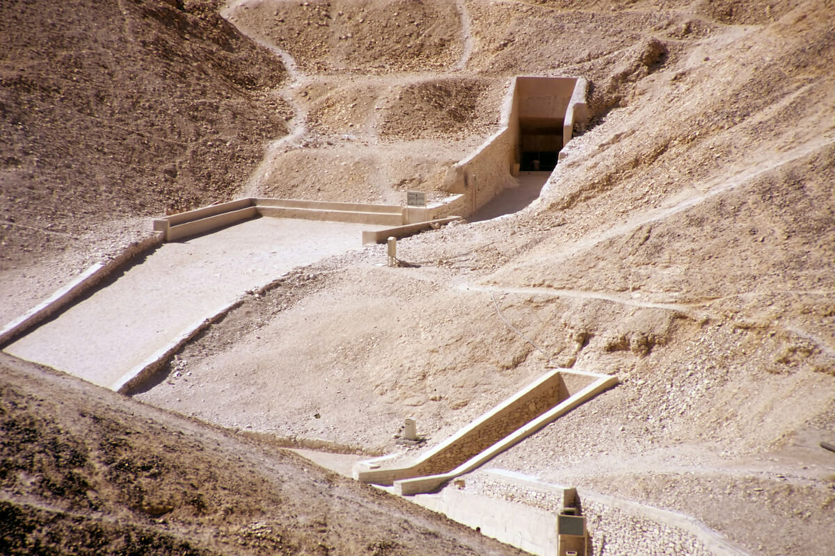 Valley of the Kings tomb entrances