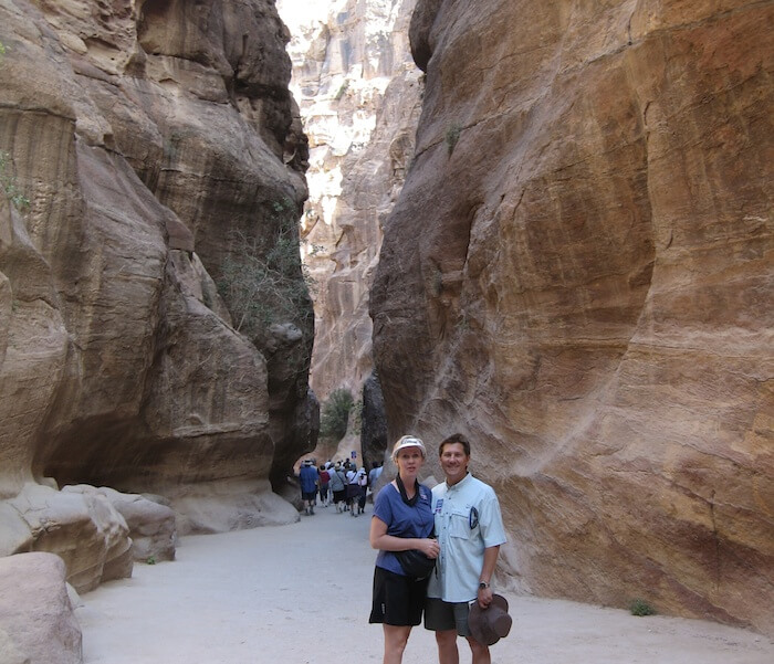 Walking the Siq