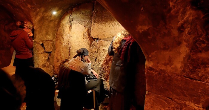 Western Wall place closest to Holy of Holies